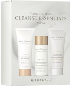 Shiseido RITUALS_SET Your Ultimate Cleanse Essentials peeling do twarzy 30ml + pianka oczyszczająca 30ml + puder oczyszczający 15g Smaržas - NESAKĀRTOTS