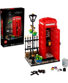 LEGO Ideas 21347 Red London Telephone Box (Boj. iepak.) LEGO VIDIYO