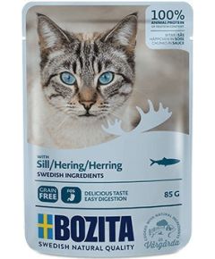 Bozita Pouch HiS Herring  85g Kaķu konservi
