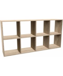 Top E Shop Topeshop MALAX 2X4 SONOMA living room bookcase Новинки Для дома и сада 