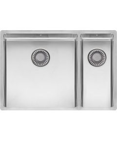 Reginox virtuves izlietne New York 40x40+18x40 (L), 1.5 bļoda, 640x440 mm Virtuves izlietnes