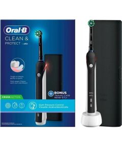 Szczoteczka Oral-B Clean & Protect Czarna Elektriskās zobu birstes, irigatori