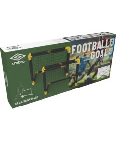 2 futbola vārtu komplekts ar tīklu 55x44x44cm UMBRO Для футбола