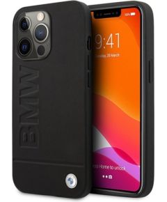 BMW BMHMP14LSLLBK Aizmugurējais Apvalks Priekš Apple iPhone 14 Pro Neoriģinālie Maciņi