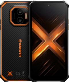 HAMMER Energy X2, 6GB, 128GB, black/orange - Smartphone Mobilie telefoni