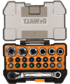 Skrūvgriežu uzgaļu komplekts DeWalt DT70906; 24 gab. Piederumi urbjiem