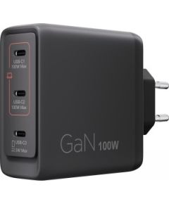 LENOVO MULTI-PORT USB-C 100W GAN CHARGER Palikņi portatīvajiem datoriem