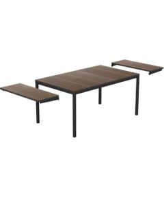 Keter Садовый стол-трансформер Deco Porto Nova Extendable 200-280, цвет орех/черный Новинки Для дома и сада 