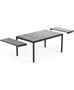 Keter Садовый стол-трансформер Deco Porto Nova Extendable 160-240, серый/черный Новинки Для дома и сада 