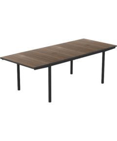 Keter Садовый стол-трансформер Deco Porto Nova Extendable 160-240, цвет орех/черный Новинки Для дома и сада 