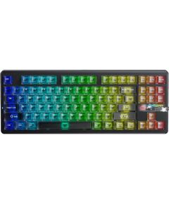 AULA Gasket F87 Pro V2 Black Mist Transparent Leobog X3 RGB Keyboard Клавиатуры