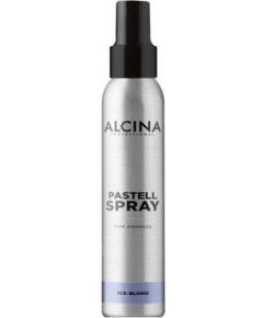 Alcina Pastell Spray Ice-Blond - Tónovací sprej pro platinově blond a šedivé vlasy Ice-Blond 100ml Уход за волосами