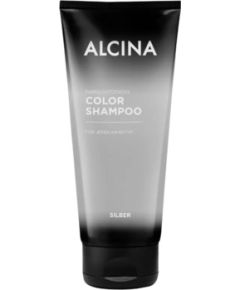Alcina Color Shampoo Silver - Tónovací šampon pro platinově blond a šedivé vlasy 200ml Matu kopšana