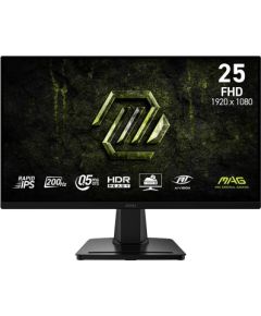 LCD Monitor MSI 24.5 " 1920 x 1080 pixels Full HD Native aspect ratio 16:9 LCD Flat MAG256FE20 LED / LCD мониторы