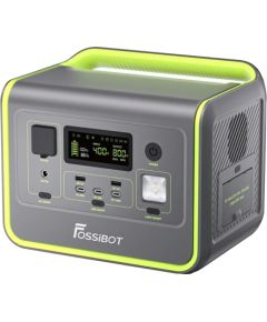 FOSSIBOT F800 800W Charging Station (Green) Akumulatoru spēkstacijas