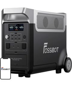 FOSSIBOT F3600 Pro 3600W Charging Station (Black) Akumulatoru spēkstacijas