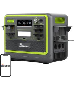 FOSSIBOT F2400 2400W Charging Station (Green) Akumulatoru spēkstacijas