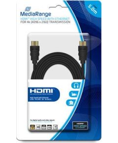 CABLE HDMI-HDMI 5M/MRCS158 MEDIARANGE HDMI vadi