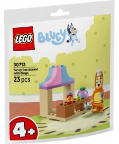 LEGO Klocki Bluey 30713 Wytworna restauracja z Bingo Mašīnas un piederumi