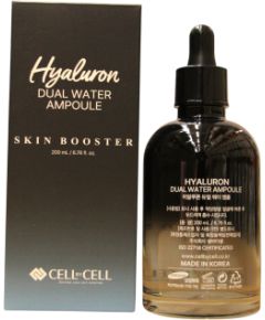 Cell By Cell, Dual Water Ampoule, Hyaluronic Acid, Hydrating & Soothing, Serum, For Face, 200 ml Ķermeņa kosmētika