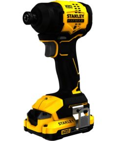 Stanley cordless impact wrench (SFMCF811D1T-QW), 18 volts (black/yellow, Li-ion battery 2.0 Ah, Pro-Stack case) Jaunumi -Dārzam