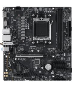 MSI PRO A620AM-G EVO WIFI Processor family AMD Processor socket AM5 DDR5 Number of SATA connectors 4 Supported hard disk drive interfaces SATA, M.2 Материнские платы