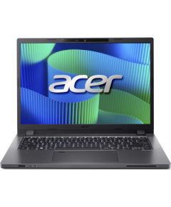 Acer TravelMate TMP214-55-G2-TCO-366Q Grey 14 " WUXGA Intel Core 3 100U 16 GB Solid-state drive capacity 512 GB Intel Iris Xe Graphics Windows 11 Pro Keyboard language English Keyboard backlit Warranty 24 month(s) Portatīvie datori