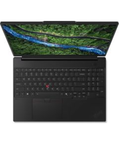 Lenovo ThinkPad P16s G5 Intel Black 16 " IPS Touchscreen WUXGA 1920 x 1200 pixels Anti-glare Intel Core Ultra 7 356H 64 GB LPCAMM2 LPDDR5X Solid-state drive capacity 1000 GB NVIDIA RTX PRO 1000 Blackwell Generation GDDR7 8 GB Windows 11 Pro 802.11be Bluet Portatīvie datori