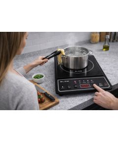Induction cooker, single-burner, adjustable hob, 2000W, BLOW Mini cepeškrāsnis un virsmas