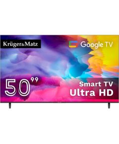 Kruger&matz Krüger&Matz KM0250UHD-G 126 cm (50") UHD Smart TV Wi-Fi Black Televizori