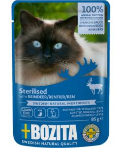Bozita Pouch Sterilised HiS Reindeer Консервы кошек