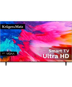 Kruger&matz Krüger&Matz KM0255UHD-V3 139 cm (55") UHD Smart TV Wi-Fi Black Телевизоры