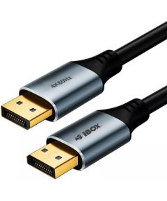 Ibox Kabel DisplayPort 4k60Hz złota wtyczka 1m Adapteri