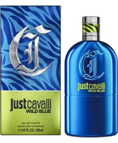 Roberto Cavalli Wild Blue EDT 30ml Vīriešu Smaržas