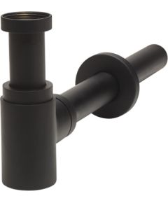 Wirquin izlietnes sifons Lineis Mini, 1¼  x 32 mm, matēts melns Sifoni