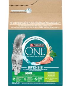 Purina PURINA ONE Bifensis Indoor Karma dla dorosłych kotów bogata w indyka 2,8 kg Сухой корм для кошек