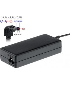 Akyga notebook power adapter AK-ND-19 19.5V/3.9A 75W 6.5x4.4 mm + pin SONY