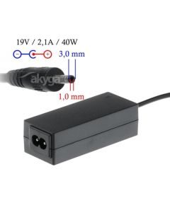 Akyga notebook power adapter AK-ND-22 19V/2.1A 40W 3.0x1.0 mm SAMSUNG