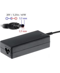 Akyga notebook power adapter AK-ND-17 20V/3.25A 65W 5.5x2.5 mm FUJITSU SIEMENS