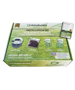 Zāles pļāvēja - robota instalēšanas komplekts Grimsholm M; 200 m Газонокосилки-роботы