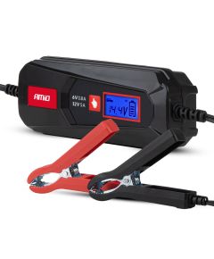 Digitālais akumulatoru lādētājs 5A 6/12V AMIO Зарядные устройства и стартеры