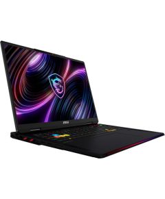 MSI Raider 18 Max HX A2WI-1075 (black, Intel® Core? Ultra 9 290HX Plus, NVIDIA GeForce RTX 5080, 32 GB DDR5, 2 TB (2 TB SSD), Windows 11 Home) - German - DE Layout Portatīvie datori