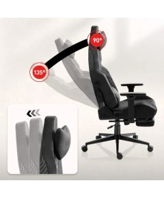 Fotel gamingowy Huzaro Force 8.1 Black Gaming krēsli