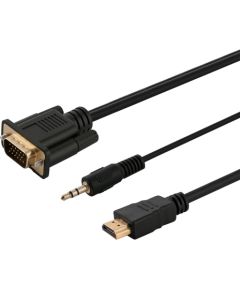 Savio Cl-198 HDMI cable 1.8 m HDMI Type A (Standard) Black  Кабель HDMI