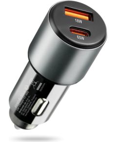 Car charger everActive CC-60Q USB QC3.0 + USB-C PD 83W Зарядные устройства