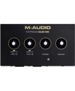 M-AUDIO M-Track DUO HD - Interfejs Audio USB DJ tehnika