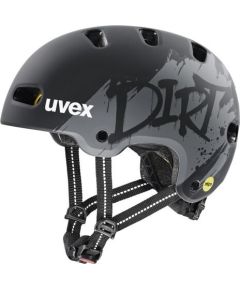 Kask rowerowy dziecięcy UVEX Kid 4 Style MIPS, dirt black matt Велосипедные шлемы