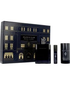 Ralph Lauren Ralph´s Club Dárková sada EDP 100 ml, deostick 75 ml a miniaturka EDP 10 ml 100ml Dāvanu komplekti