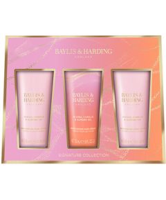 Baylis & Harding Hand Care Gift Set ( Jojoba, Vanilka & Mandlový olej ) - Dárková sada 50ml Ķermeņa kosmētika