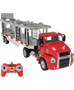 Remote-controlled truck 1:26 Double Eagle (red) (Car Transporter) E583-003 Radio vadāmās rotaļlietas (RC)
